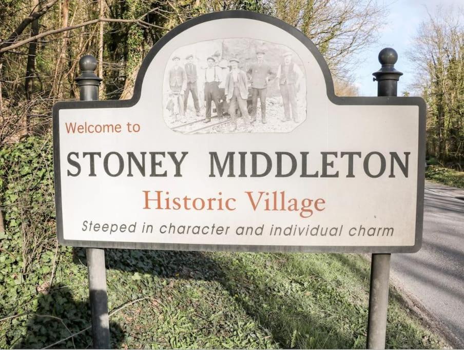 Babbling Brook Cottage Stony Middleton ภายนอก รูปภาพ